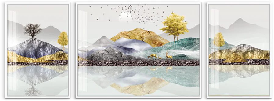 tranh nui cao va huou vang mohudc0442 wh